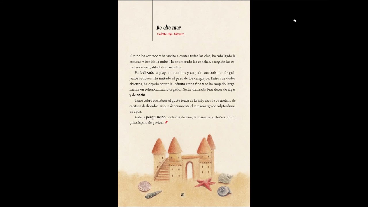 31 DE ALTA MAR Español Libro de Lecturas 5 grado