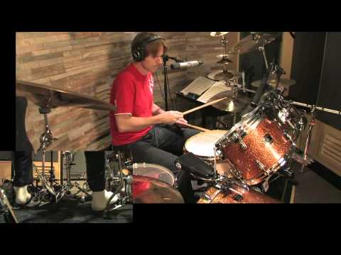 Drum Lesson No.8: How To Play Shuffle Beats By CHRIS BRIEN in HD