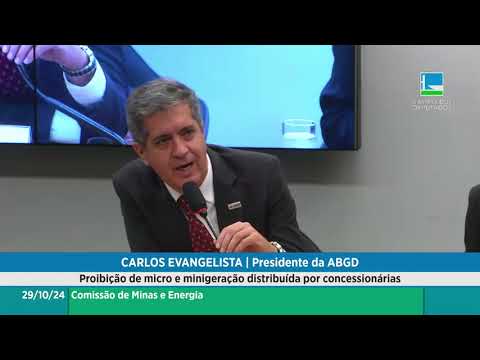 Carlos Evangelista na COMISSÃO DE MINAS E ENERGIA | AUDIÊNCIA PÚBLICA 29/10/2024