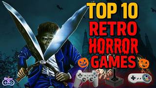 Top 10 CREEPIEST Video Games from the 1980s & 1990s
