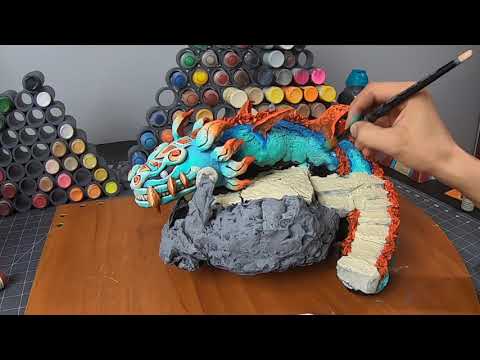 Painting Snake mountain - Don't stress color schemes