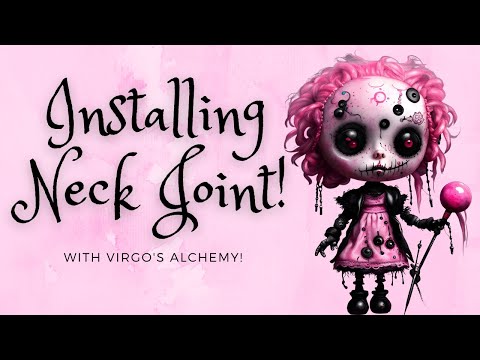 Installing Articulating Neck Joint on Icy/Blythe Doll for First Time!