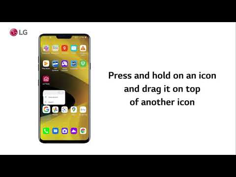 [LG Mobile Phones] How To Move Icons On Your LG Phone