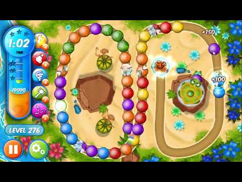 Marble Woka Woka Level 276 - NO BOOSTERS 🐢 | SKILLGAMING ✔️