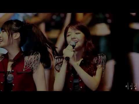 130727 무한포텐 콘서트 걸스데이 민아 - 나를 잊지마요