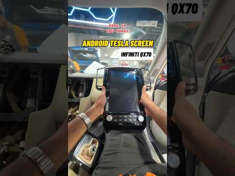 ANDROID TESLA SCREEN FOR INFINITI QX70 #automobile #auh