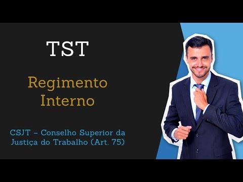 Regimento Interno TST - CSJT - art 75