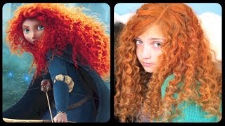 Brave Inspired Hairstyle Tutorial - A CuteGirlsHairstyles Disney Exclusive