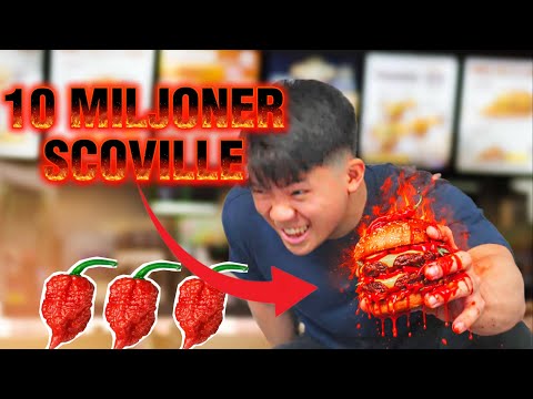 Jag Äter Sveriges STARKASTE Burgare