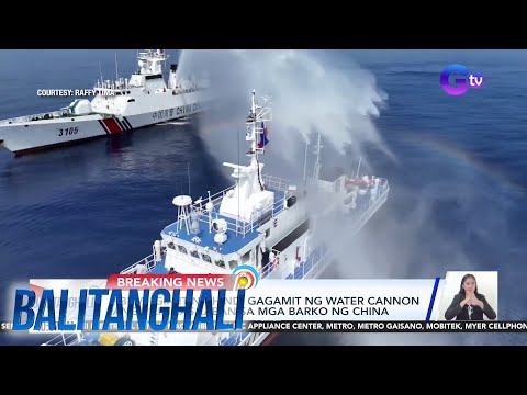 Hindi raw gaganti ang Pilipinas sa water cannon! BT