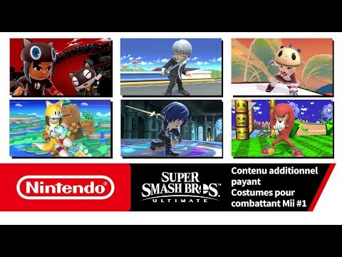 Costumes pour combattant Mii #1 (Nintendo Switch)