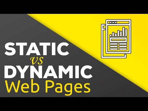 image-What is the difference between static and dynamic web content?