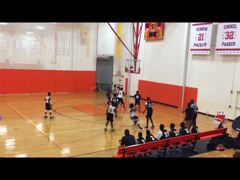 Team Durant's Ace Valentine Highlights from Nike MADE Hoops League Session 1 (7th Grade)