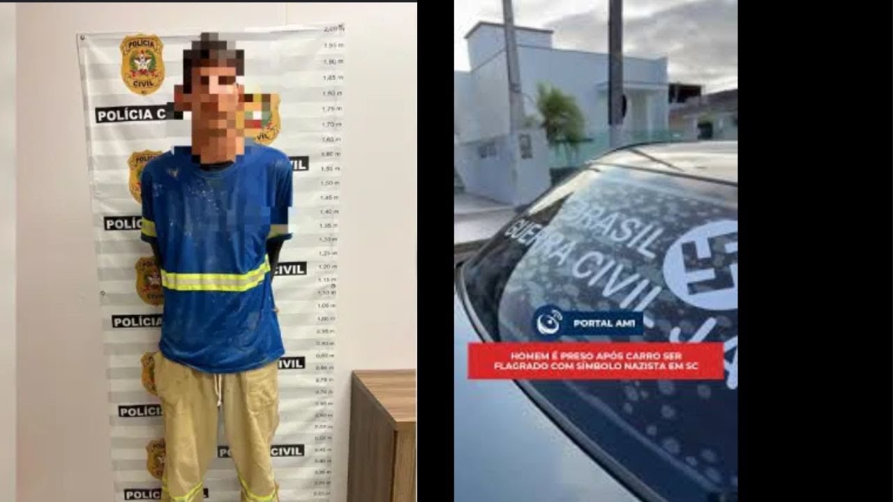 Bate Papo Semanal - Homem é preso em SC por circular com suástica nazista no carro