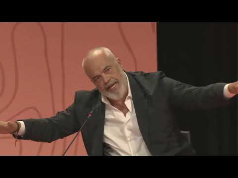 Albanian Prime Minister Edi Rama jokes about Balkan accession to the European Union