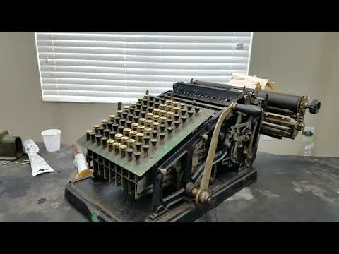 Wales Adding Machine Repair (register and printer rebuild) part #A