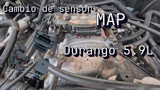 Cambio de sensor MAP Dodge Durango 5.9