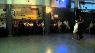 Florencia Labiano y Hernan Rodriguez en Soho Tango 1