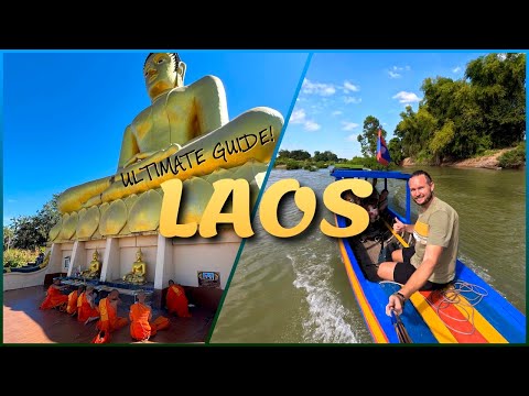 ULTIMATE LAOS TRAVEL GUIDE 2025 | Mekong River, Luang Prabang, Vang Vieng & 4.000 Islands