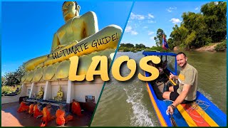 ULTIMATE LAOS TRAVEL GUIDE 2026 | Mekong River, Luang Prabang, Vang Vieng & 4.000 Islands