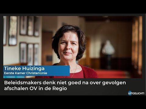 Uitgelicht! 03 maart 2023 - Tineke Huizinga over vermindering openbare voorzieningen in de regio