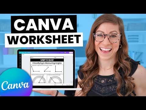 How to Create a Worksheet in Canva | Tutorial for Teachers