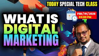 🔴Live: What is Digital Marketing? Beginner Guide 2026 🚀 | Kaashiv Infotech Live Class