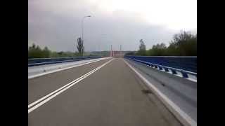 preview picture of video 'Nowy most na rzece Rabie w Dobczycach'