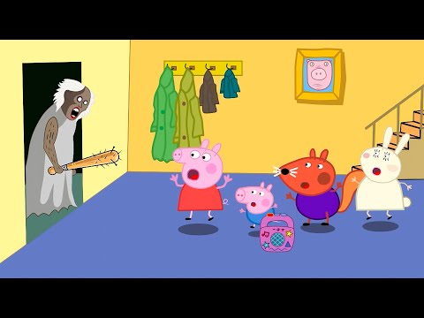 Peppa Pig vs Granny, Please Save Peppa Vs George At House!!! | Peppa Pig Funny Animation