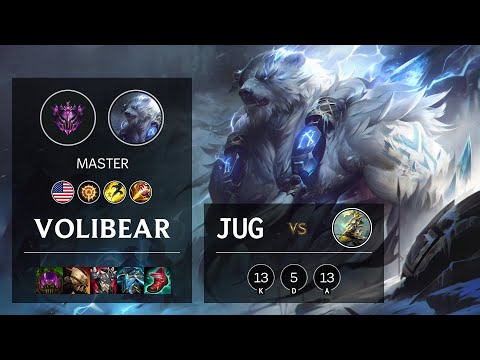 Volibear Jungle vs Master Yi - NA Master Patch 11.6
