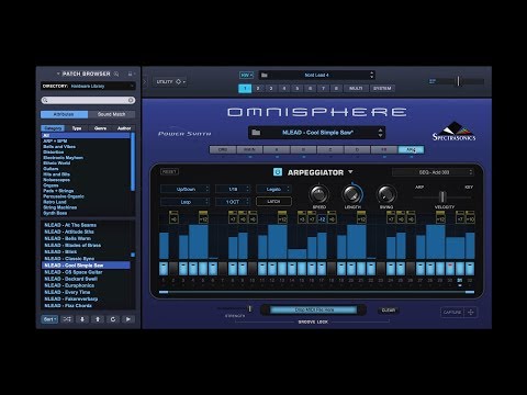 Spectrasonics - Omnisphere 2.6 with Hardware synth control - NAMM 2019
