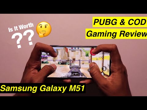 Samsung Galaxy M51 PUBG & COD Gaming Test | Is It Worth For Gaming In Under RS 25000??