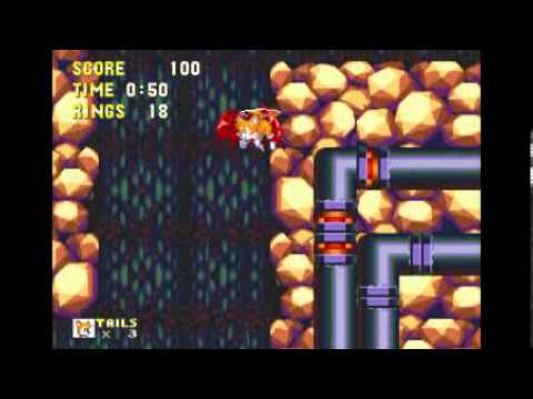 Sonic 3 and Knuckles - Lava Reef 1 Tails: 1:28 (Speed Run)