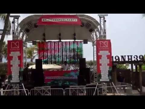 Jordan Ferrer @ Mixmash Poolparty Miami 2015
