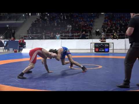 AWF CUP 2017 / 54 kg bronze medal match cadets freestyle