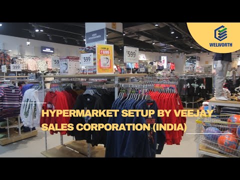 Steel 4 way clothing rack, for garment store