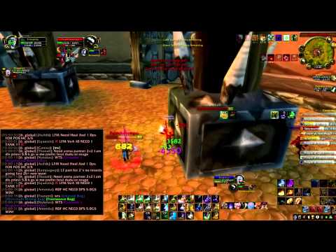 Disc Priest and Assassination Rogue 2v2 arenas (Trinsanity and Rhaebryn)