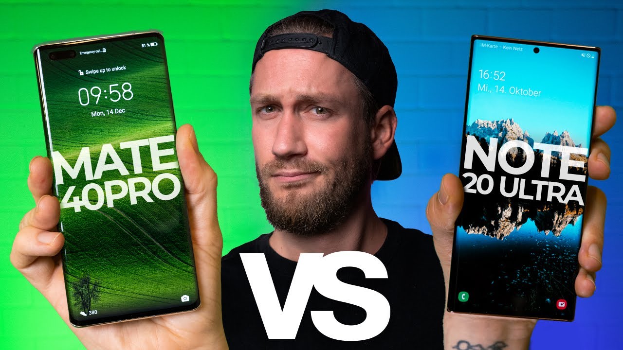 Galaxy Note 20 Ultra vs Huawei Mate 40 Pro! | VERSUS