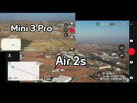 Mini 3 Pro vs Air 2s Range Test