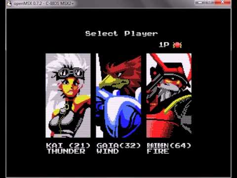 MSX - Wing Warriors 1st demo
