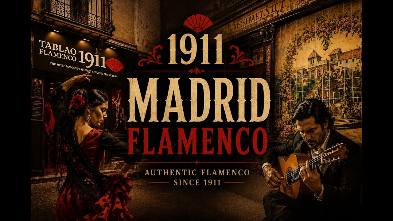 Authentic Flamenco Night in Madrid at 1911