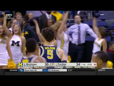 DJ Wilson vs PUR 26 PTS          3.10.17