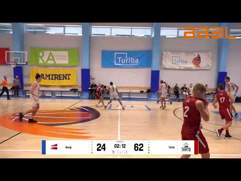 Bergi 2005 vs Tartu University BS 2005 U15