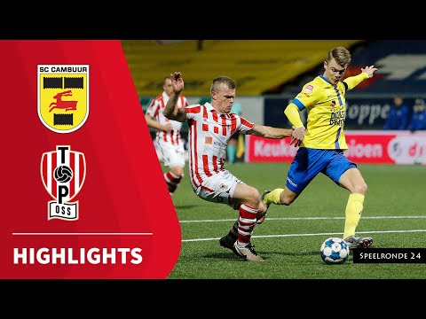 Samenvatting SC Cambuur - TOP Oss (16-02-2021)