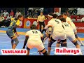 Tamilnadu Vs Indian Railway Semifinal Match Senior National Women Kabaddi Championship Telengana