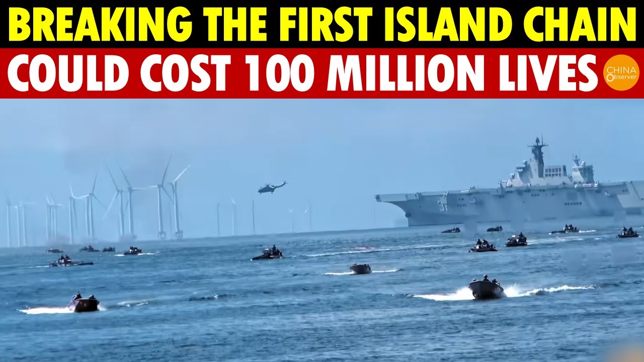 Shocking! China’s Inferior Weapons: Breaking the First Island Chain Could Cost 100 Million Lives
