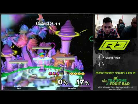 BM12 - Grand Finals - Weedlar (Yoshi & Sheik) v Jakx (Falco)