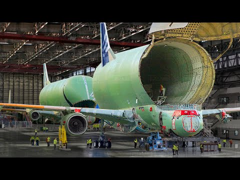 Producing the Weirdest Airbus Planes Inside Europe Most Advanced Factory - Assembly Line