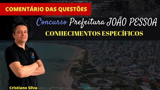 Comentário - Questões Concurso João Pessoa - Assistente Administrativo
