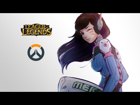 Overwatch D.Va Miss Fortune - Custom Skin Spotlight (By Striker911)